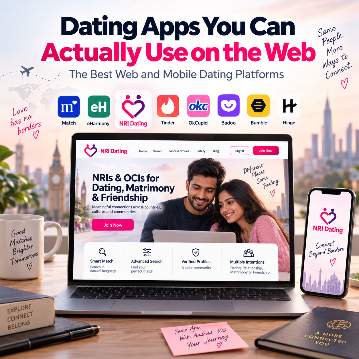 Dating Apps You Can Actually Use on the Web: The Best Web and Mobile Dating Platforms