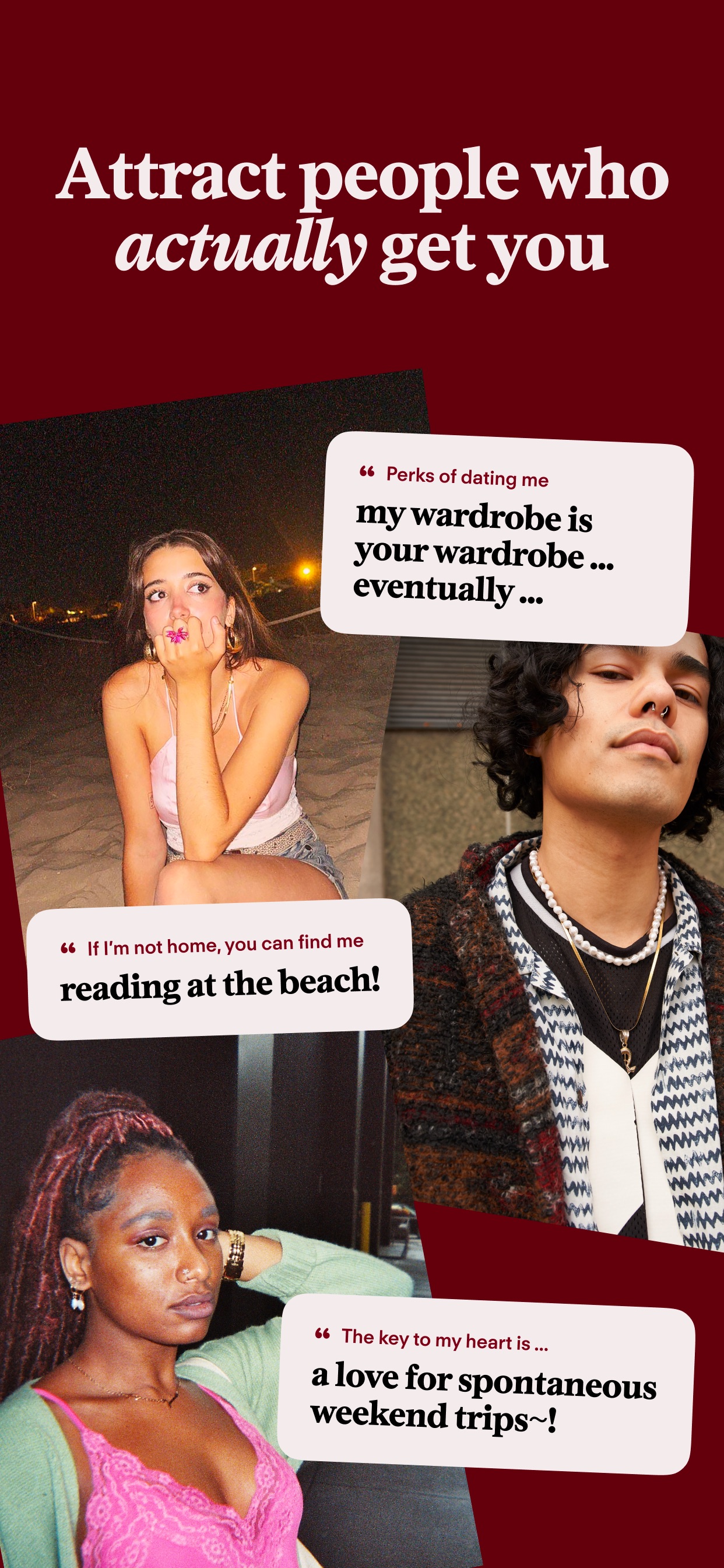 Tinder mobile app screenshot