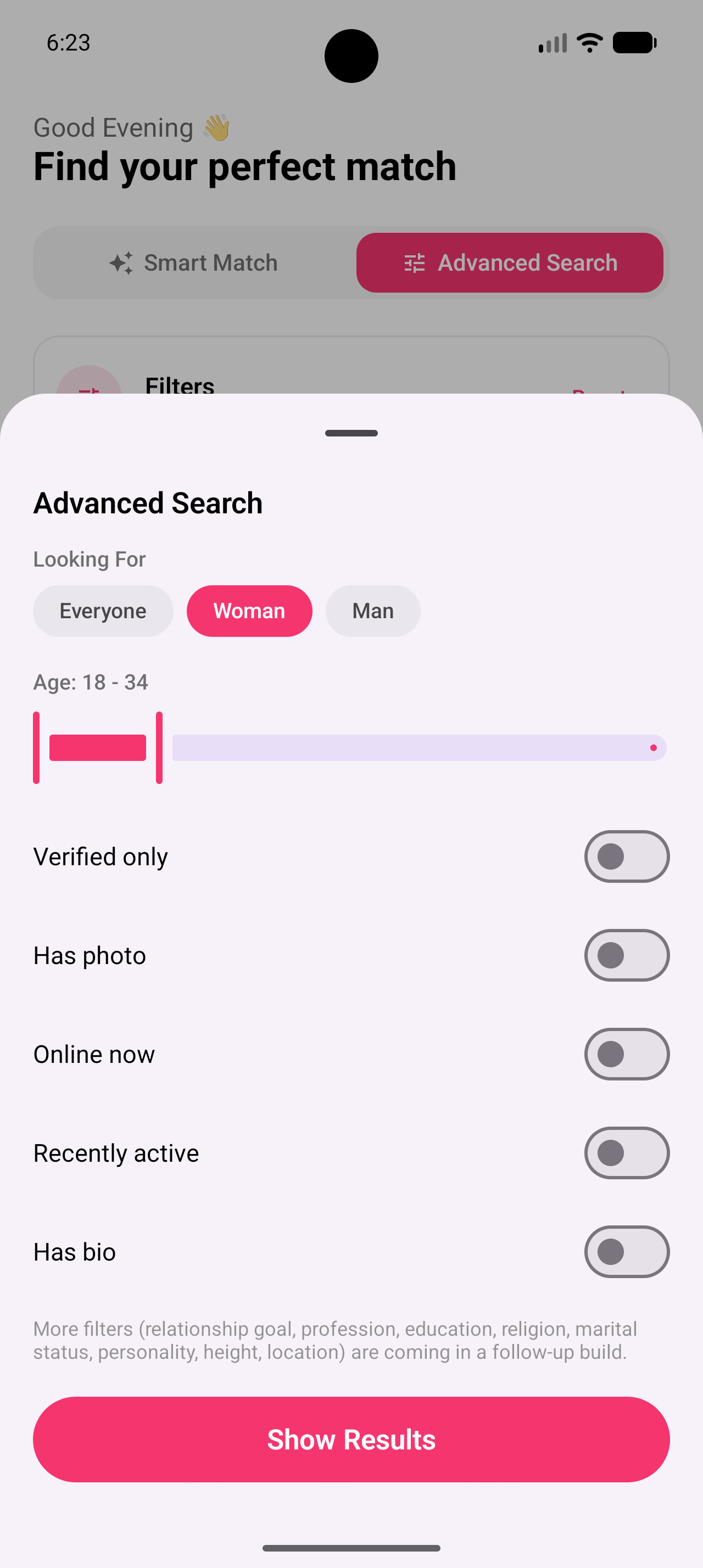 NRI Dating Android App