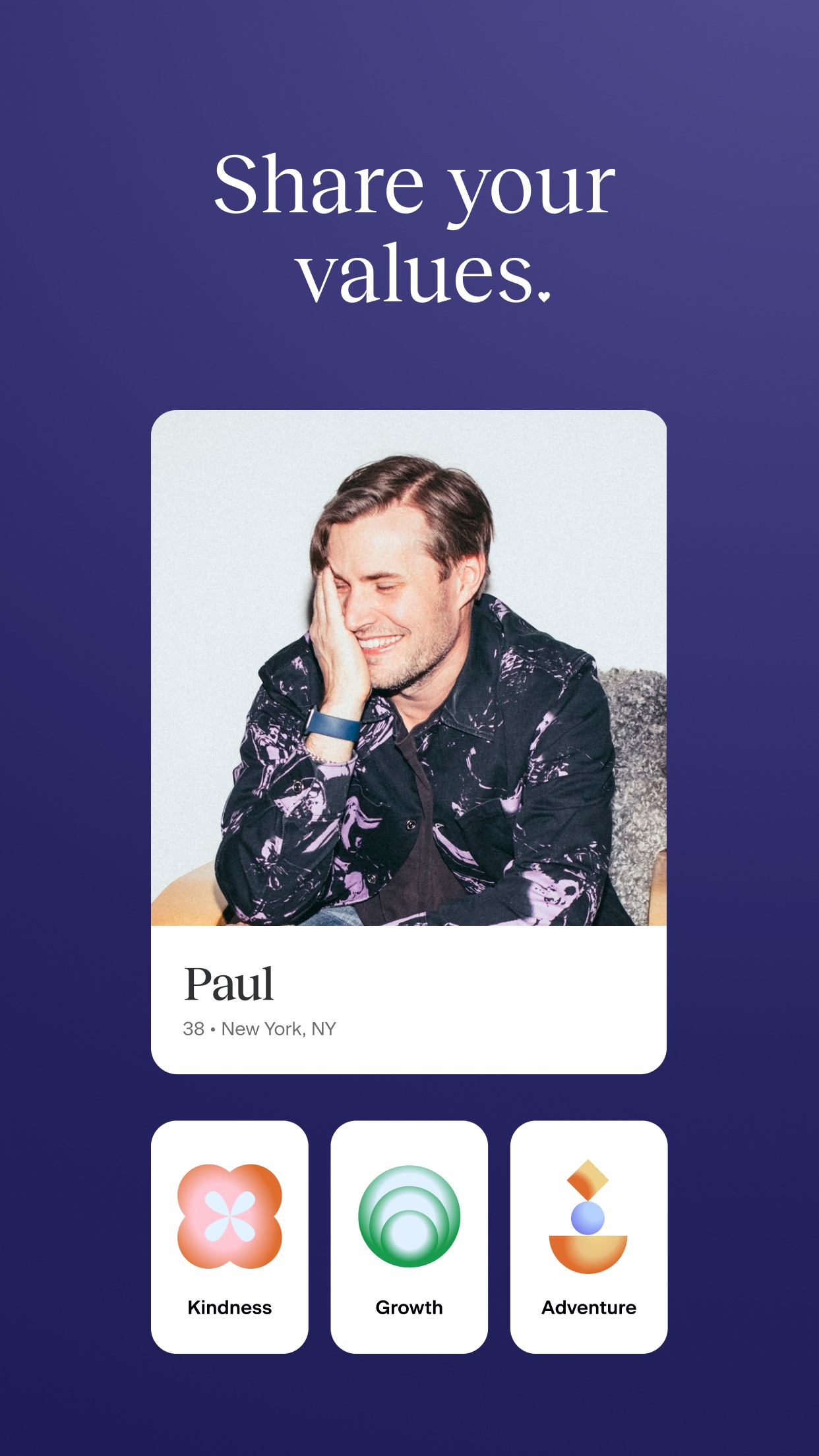 Match mobile app screenshot