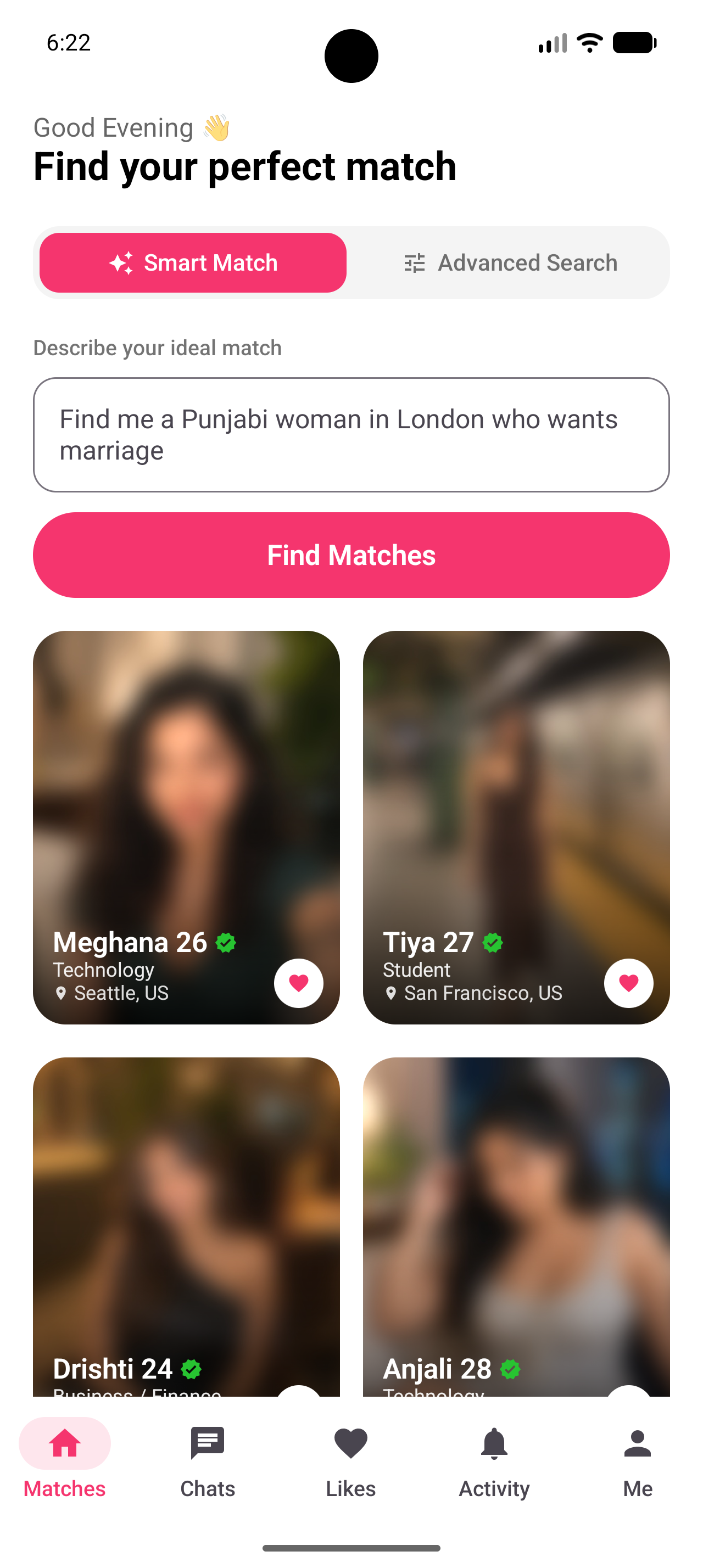 NRI Dating Android App